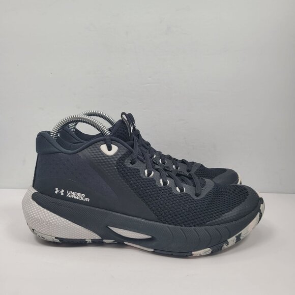 Under Armour UA HOVR Breakthru Men\'s Black Basketball Shoes 3024398-001 US Sz 8